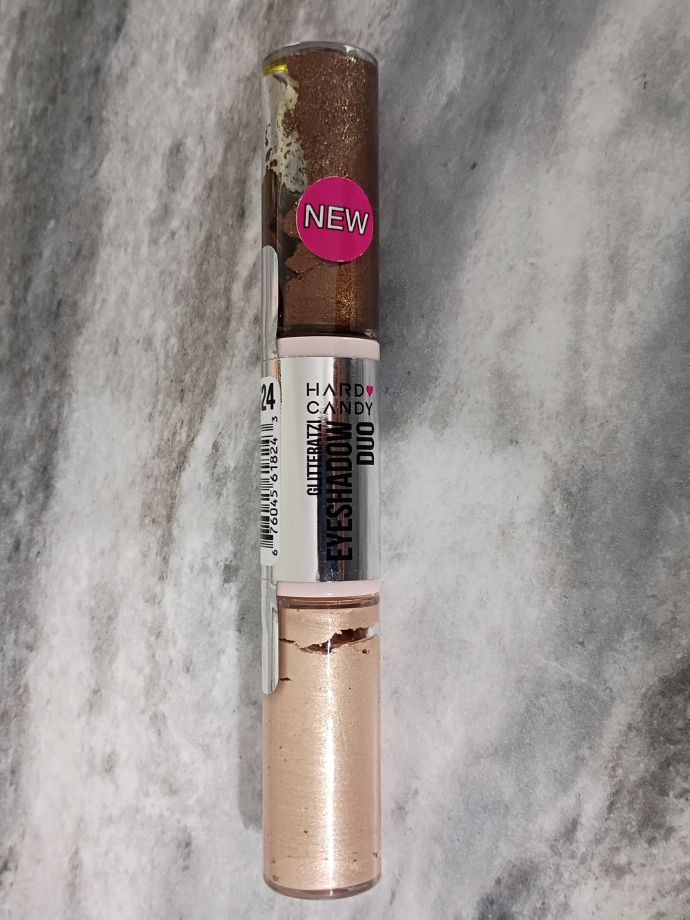 Hard Candy #1824 Eyeshadow Duo - Shimmery Brown & Champagne